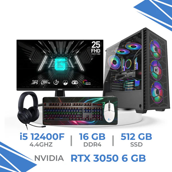 Setup Complet ULTRASETUP Intel Core i5 12400F/500GB SSD/16GB/RTX 3050 6GB