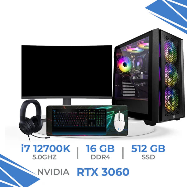 Setup Complet ULTRASETUP Intel Core i7 12700K/500GB SSD/16GB/RTX 3060