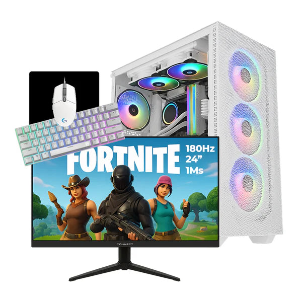 WHITE Setup Complet ULTRASETUP Ryzen 5 5600/512 GB SSD/16GB/RTX 3050