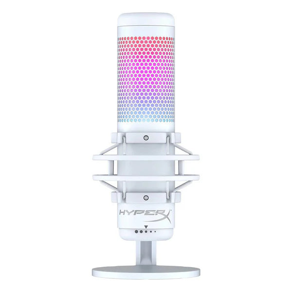 HyperX Quadcast S RGB Blanc