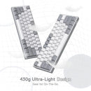Redragon K617 Fizz 60% RGB Red Switches (White/Gray)