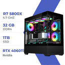PC Gamer ULTRASETUP Ryzen 7 5800X/1TB SSD/32GB/RTX 4060Ti