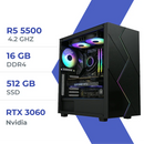 PC Gamer ULTRASETUP Ryzen 5 5500/512GB SSD/16GB/RTX 3060
