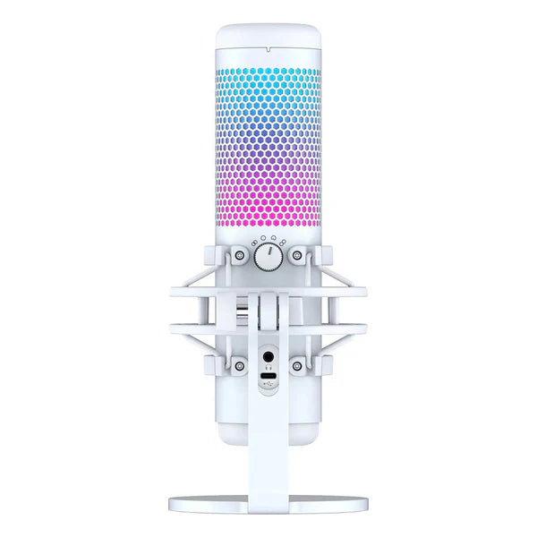 HyperX Quadcast S RGB Blanc
