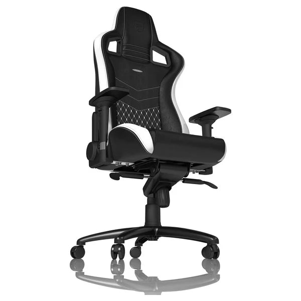 Noblechairs EPIC Real Leather Black/Red/White