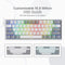 Redragon K617 Fizz 60% RGB Red Switches (White/Gray)