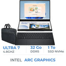 ASUS ZENBOOK DUO UX8406MA-QL357X Intel Ultra 7-155H/32Go DDR5/1TB SSD/14" OLED