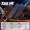ATTACK SHARK X68 HE BLACK Contour (Magnetic Switch)