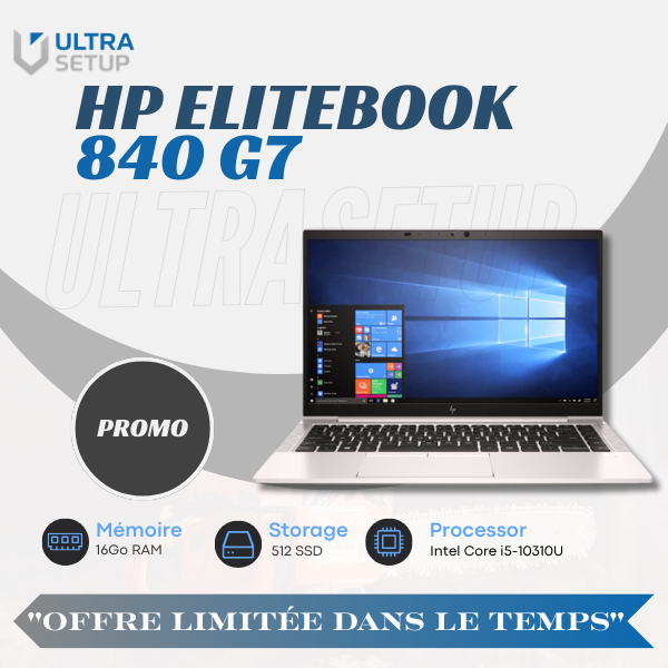 HP EliteBook 840 G7 core i5 10th RAM 16 gb / 512 SSD