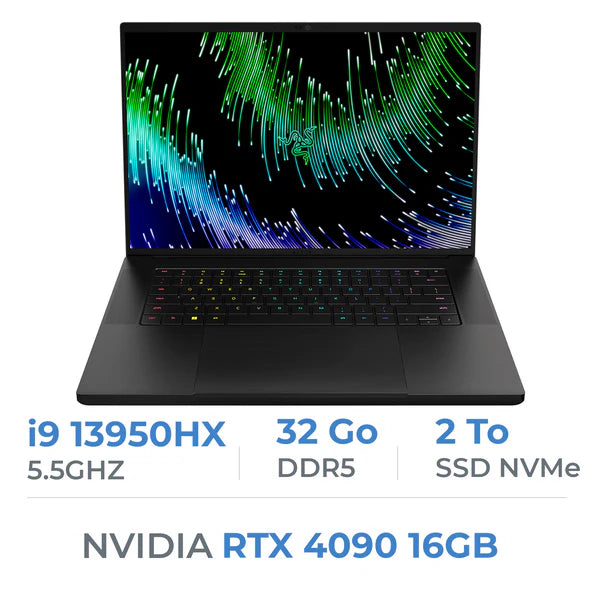 Razer Blade 16 i9-13950HX/32GB/2TB SSD/RTX4090 16GB/16''