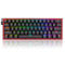 Redragon K617 Fizz 60% RGB Red Switches (Black)