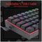 Redragon K617 Fizz 60% RGB Red Switches (Black)