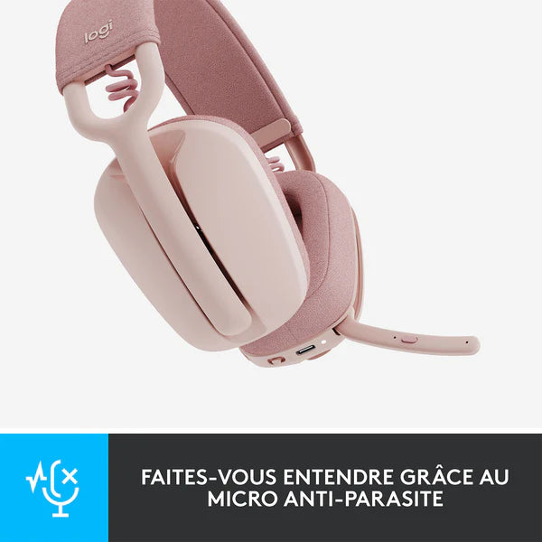 Logitech Zone Vibe 100 Rose